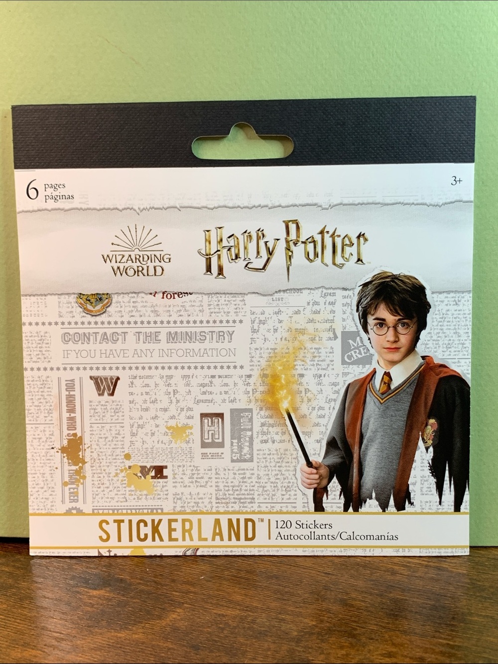 Harry Potter Stickerland Pack — Gold, White